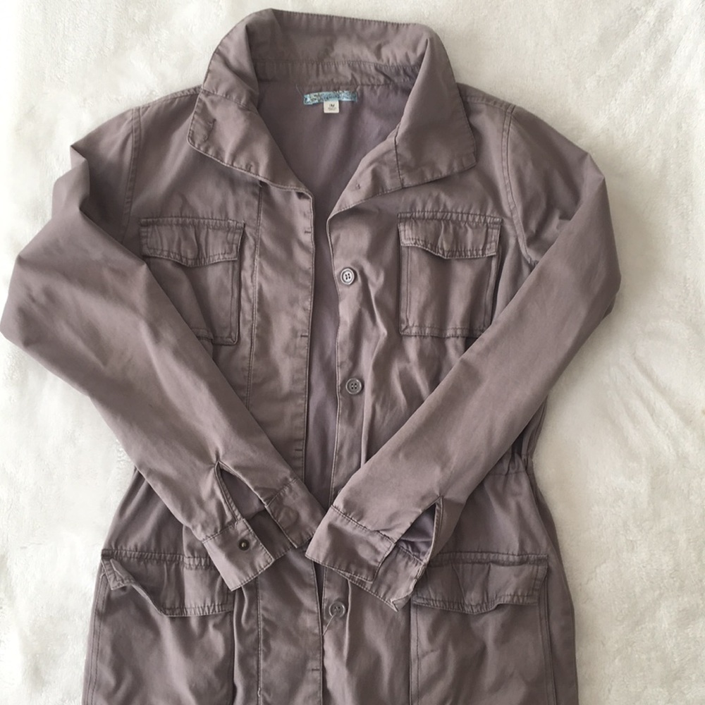 Gray light jacket from Francesca’s